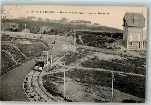 Sainte-Adresse Straßenbahn Boulevard Félix-Faure
