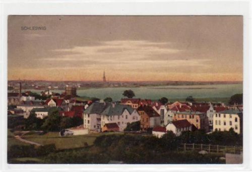 Schleswig Schleswig mit Totale. Karte beschrieben. Gute Erhaltung.