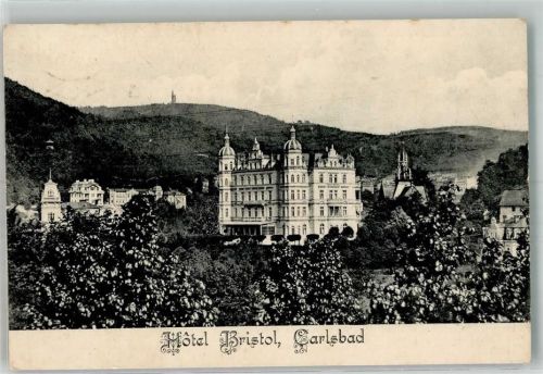 Karlovy Vary 1910 Hotel Bristol
