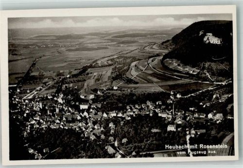 Heubach Fliegeraufnahme Rosenstein