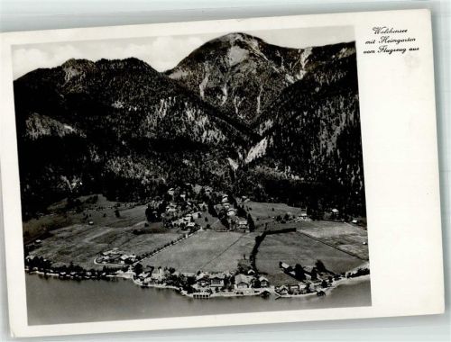 Walchensee Fliegeraufnahme Heimgarten Freigeg. d. R.L.M.