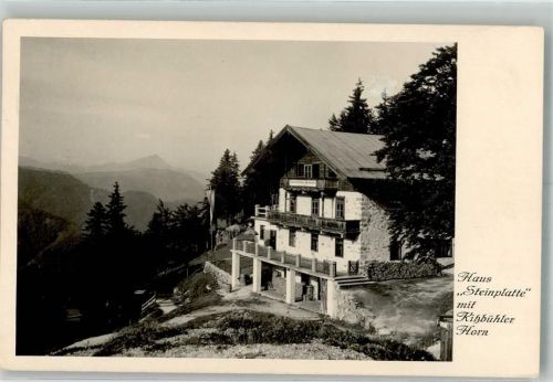 Waidring 1931 Gasthaus Pension Steinplatte