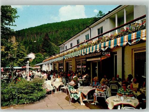 Bad Wildbad Kurpark Restaurant Cafe Gasthaus Terrasse Blumen