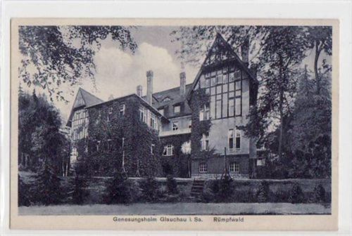 Glauchau Glauchau mit Genesungsheim Rümpfwald ungelaufen Gute Erhaltung.