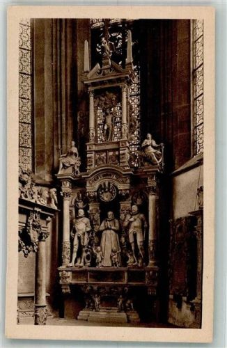 Wertheim Grabmal im Chor der Ev. Stiftskirche Fotograf Samhaber