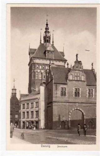 Danzig Danzig / Gdansk mit Stockturm ungelaufen Gute Erhaltung.