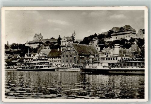 Meersburg Bodensee Passagierdampfer Bregenz MS Karlsruhe