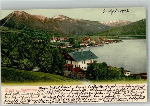 Tegernsee 1902 Adelskorrespondenz