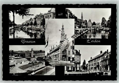 Leiden Rathaus Bahnhof Rapenburg Groesbeek