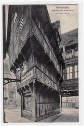 Hildesheim Hildesheim. Umgestülpter Zuckerhut und Durchgang ungelaufen Gute Erhaltung.
