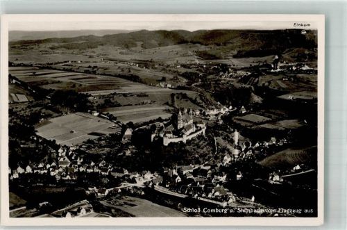 Schwäbisch Hall Fliegeraufnahme Schloss Comburg Kloster