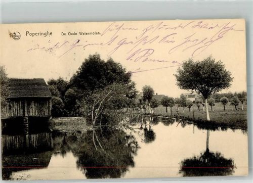 Poperinghe 1916 Feldpost WK I 51.Res.Div.