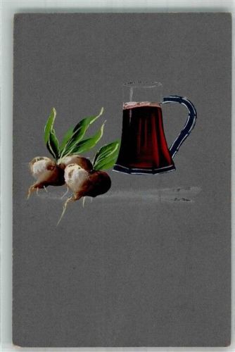 Stillleben Bier Radi