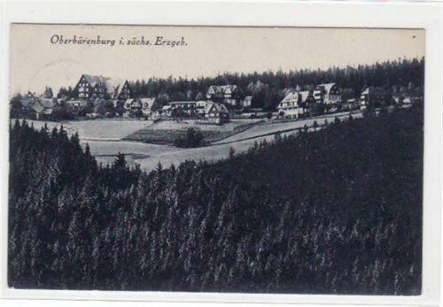 Kurort Bärenburg Oberbärenburg i. Erzgeb. gelaufen von 1930. Gute Erhaltung.