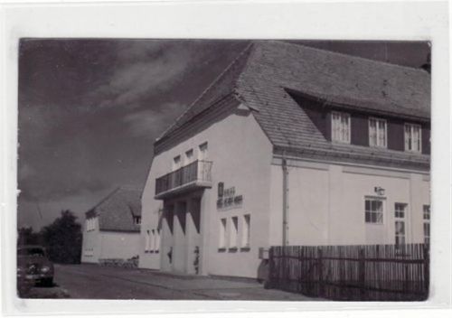 Ostseebad Dierhagen mit Haus Ernst-Moritz-Arndt FDGB-Ferienheim ungelaufen Riß linker Rand, sonst gut erhalten.