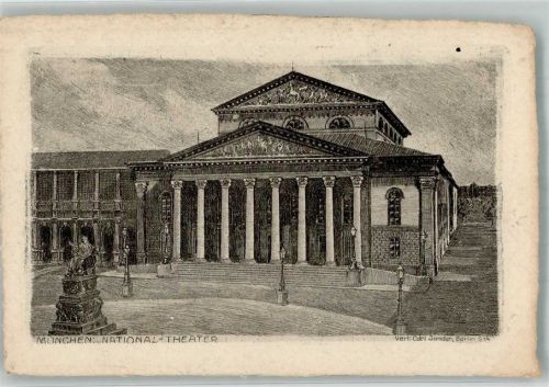 München National Theater Verlag Carl Jander
