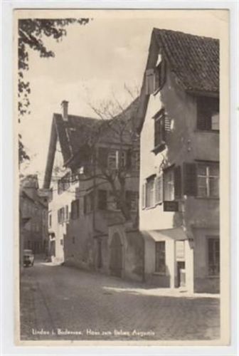 Lindau i. Bodensee. Haus zum lieben Augustin gelaufen 1942 kleiner Knick an der rechten oberen Ecke , sonst gut erhalten