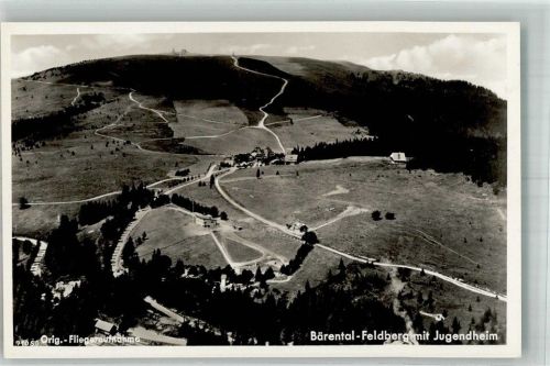 Bärental 1937 Fliegeraufnahme des Weilers mit Jugendheim