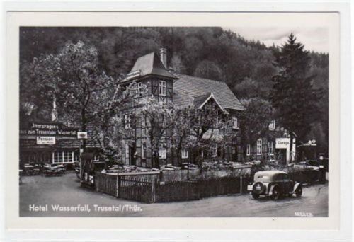Hotel Wasserfall, Trusental in Thüringen ungelaufen Gute Erhaltung.