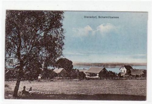 Teilansicht von Diensdorf am Scharmützelsee. Ungelaufen. Gute Erhaltung.