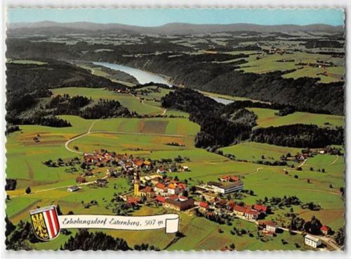 Esternberg Fliegeraufnahme gelaufen. Gute Erhaltung.