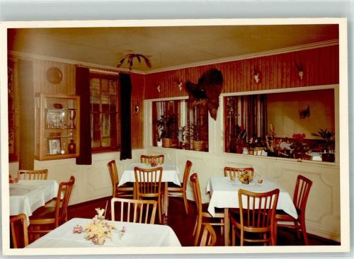 Urach Gasthaus zum Fass Gaststube Foto Original aus Archiv eines Ansichtskartenverlags Ort handschriftlich