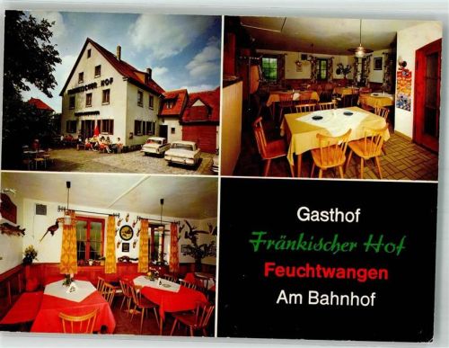 Feuchtwangen Gasthaus Fränkischer Hof am Bahnhof