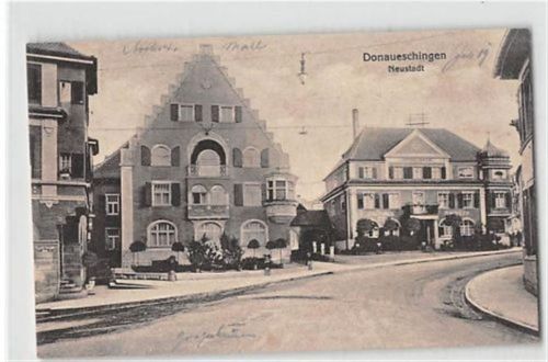 Donaueschingen Donaueschingen. Neustadt ungelaufen Leicht bügig, sonst gut erhalten