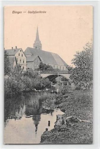 Ehingen Ehingen. Stadtpfarrkirche ungelaufen Gute Erhaltung.