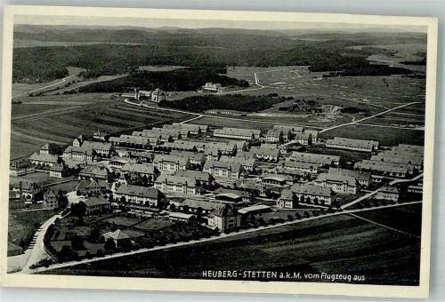 Heuberg Fliegeraufnahme des Barackenlagers