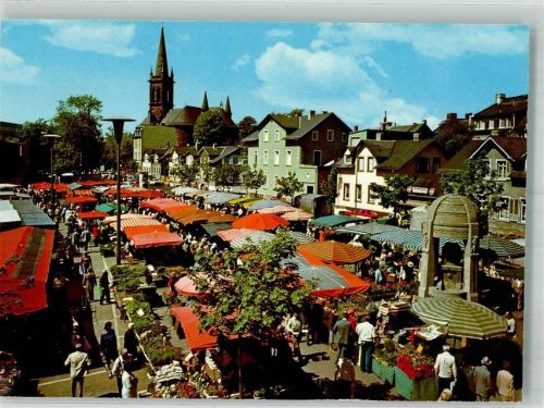 Höchst Markt Marktszene Kirche