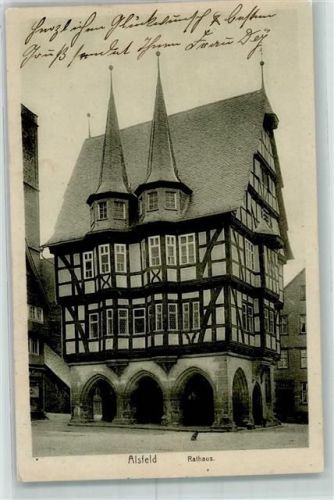 Alsfeld 1914 Rathaus