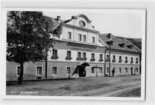 St. Lambrecht. Stiftsgasthof Lambrechterhof ungelaufen Gute Erhaltung.