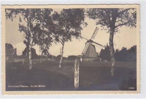 Ostseebad Prerow Ostseebad Prerow. Partie an der Windmühle. Ungelaufen. Top Erhaltung.