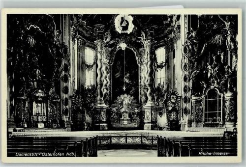 Osterhofen Damenstift Kirchen Inneres