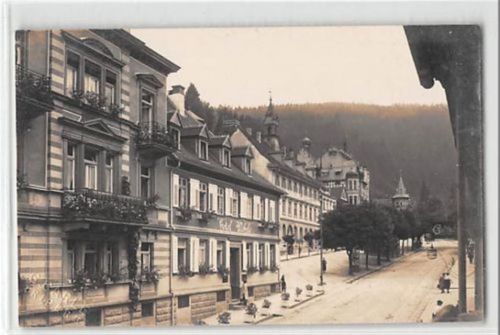 Triberg Seltene Fotokarte Triberg. Hotel Wohrle. Seltene Echtfotokarte ungelaufen Gute Erhaltung.