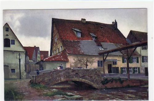 Nördlingen mit Partie bei der Neumühle ungelaufen Top Erhaltung.
