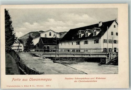 Oberammergau Passions-Schauspielhaus u. Wohnhaus des Christusdarstellers