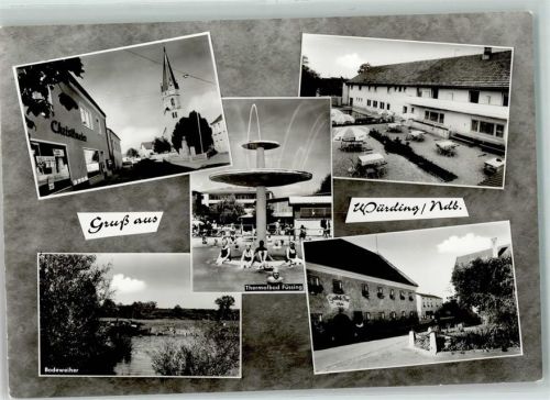 Würding Thermalschwimmbad Badeweiher Gasthaus Post