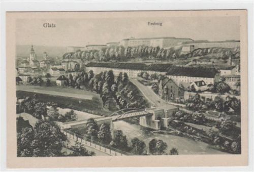 Glatz Glatz / Klodzko. Festung ungelaufen Gute Erhaltung.