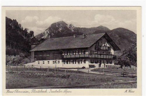 Flintsbach mit Haus Obermeier ungelaufen kleiner Knick unten links, sonst gut erhalten