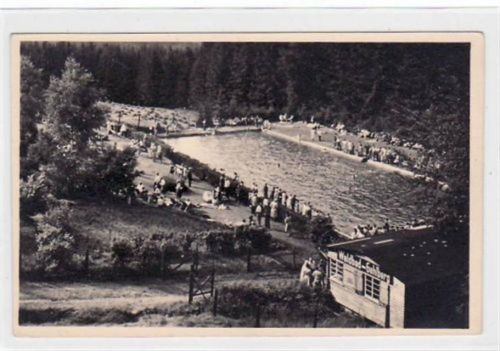 Gehlberg mit Waldbad ungelaufen Gute Erhaltung.