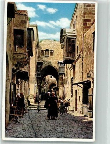 Jerusalem Esel Tracht Kettentorstrasse