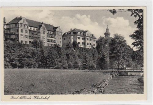 Bad Altheide Bad Altheide / Polanica Zdrój - Kreis Glatz / Klodzko. Klosterhof. Karte beschrieben Gute Erhaltung.