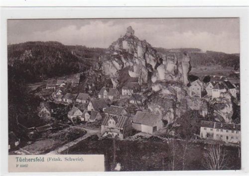 Tüchersfeld / Fränk. Schweiz. Totalansicht. Ungelaufen. Gute Erhaltung.