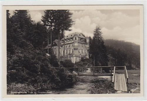 Sommerfrische Fels im Frankenwald mit Gasthaus und Pension Fels im wilden Rodachtal. Ungelaufen. Gute Erhaltung.