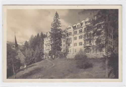 Fotokarte von Bad Gastein. Villen Savoy und Regina gelaufen am 20.07.1927. Gute Erhaltung.