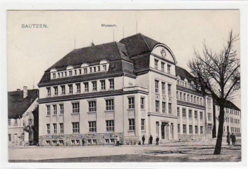 Bautzen Bautzen mit Museum gelaufen von 1912. Gute Erhaltung.