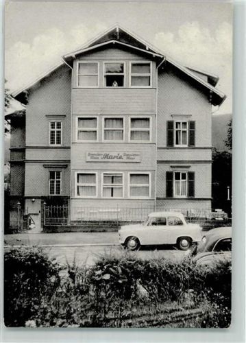 Friedrichroda Fremdenheim Haus Maria Auto Trabant
