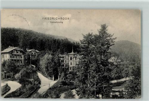 Friedrichroda 1907 Vorderbüchig Villen